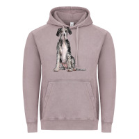 Vintage Zinc Great Dane Dog Vintage Hoodie - LillyAllenDesigns