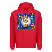Red police mom mother’s day Premium Hoodie - TumblerDesignByShophia