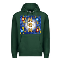 Sports Green police mom mother’s day Premium Hoodie - TumblerDesignByShophia