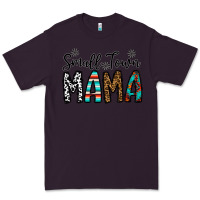 Plum small town mama Premium Tee - CowhideDigitalArt