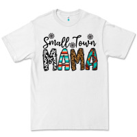 White small town mama Premium Tee - CowhideDigitalArt