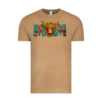 Vintage Camel highland cow mom Vintage Tee - Jasminsmagicworld