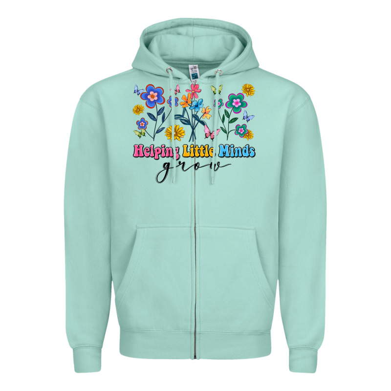Helping Little Minds Grow Zipper Hoodie by Artiststas | Teevron