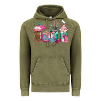 Vintage Olive nail hustler coffee cups Vintage Hoodie - Jasminsmagicworld