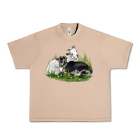 Burro two baby nigerian dwarf goat Urban Heavy Tee - LillyAllenDesigns