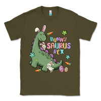 Army Green bunny saurus rex Classic Tee - MaliasSmallBusiness