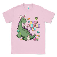 Bubblegum Pink bunny saurus rex Classic Tee - MaliasSmallBusiness