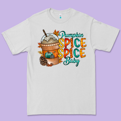 Pumpkin Spice Baby Premium Tee Designed By Racoondesign