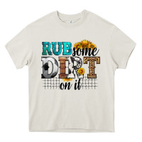 Cream rub some dirt on it soccer Heavy Core Tee - HRA Design Shop