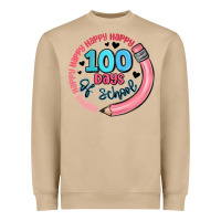 Mushroom happy 100 days of school Heavyweight Sweatshirt - MaliasSmallBusiness