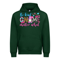 Forest Green be kind gnome matter what Urban Hoodie - OliviaCreatesArt