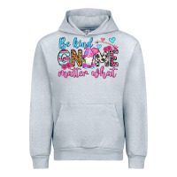 Heather Grey be kind gnome matter what Urban Hoodie - OliviaCreatesArt
