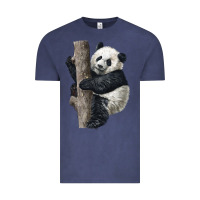 Vintage Denim Giant Panda Vintage Tee - LillyAllenDesigns