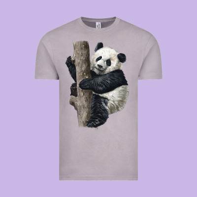 Giant Panda Vintage Tee Designed By Lillyallendesigns