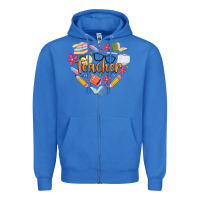 True Royal teacher heart Zipper Hoodie - Artiststas