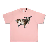 Salmon Nigerian Dwarf Goat Urban Heavy Tee - LillyAllenDesigns
