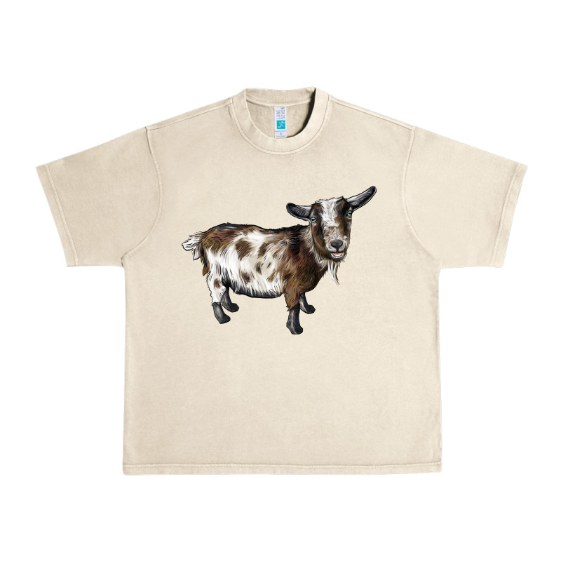 Nigerian Dwarf Goat Urban Heavy Tee by LillyAllenDesigns | Teevron