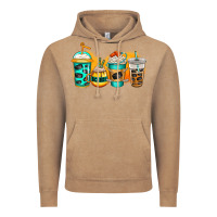 Vintage Coffee ice hockey coffee Vintage Hoodie - Jasminsmagicworld