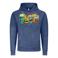 Vintage Denim ice hockey coffee Vintage Hoodie - Jasminsmagicworld