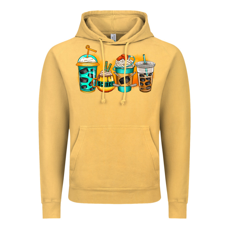Ice Hockey Coffee Vintage Hoodie by Jasminsmagicworld | Teevron