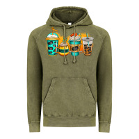 Vintage Olive ice hockey coffee Vintage Hoodie - Jasminsmagicworld