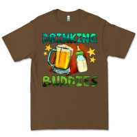 Cacao drinking buddies with baby bottle and beer Premium Tee - HRA Design Shop