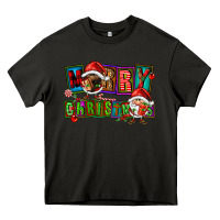 Asphalt merry christmas gnomies Heavy Core Tee - FaDigitalArtStudio