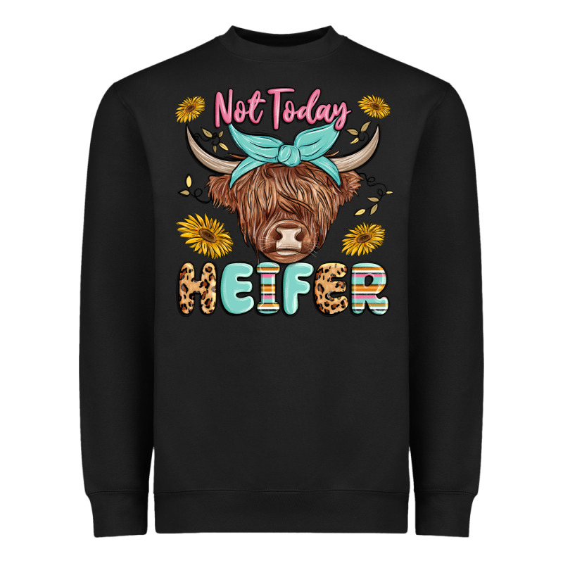 Heifer Heavyweight Sweatshirt by MaliasSmallBusiness | Teevron