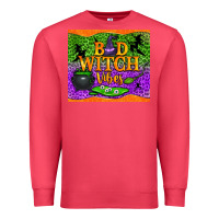 Cardinal Bad witch vibes Premium Sweatshirt - NancyCooperArtShop