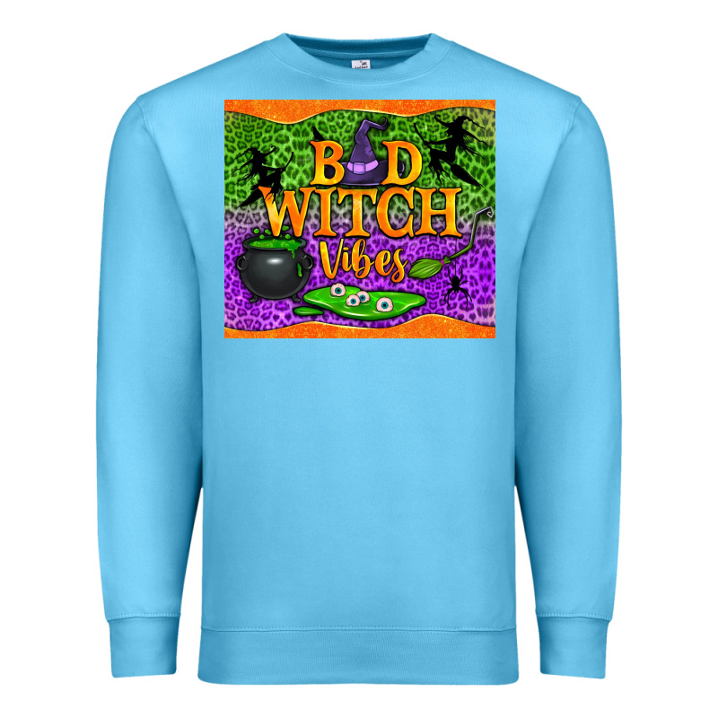 Bad Witch Vibes Premium Sweatshirt by NancyCooperArtShop | Teevron