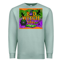 Seafoam Bad witch vibes Premium Sweatshirt - NancyCooperArtShop