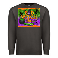 Smoke Bad witch vibes Premium Sweatshirt - NancyCooperArtShop