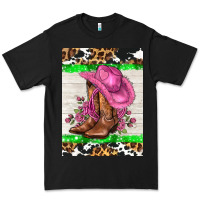 Black cowgitl hat and roses Premium Tee - AdoDesignShop