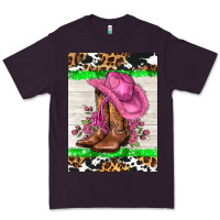 Plum cowgitl hat and roses Premium Tee - AdoDesignShop