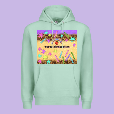 Special Education Teacher Premium Hoodie Designed By Tumblerdesignbyshophia