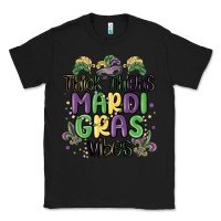 Black thick thighs mardi gras vibes Classic Tee - MaliasSmallBusiness