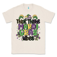 Natural thick thighs mardi gras vibes Classic Tee - MaliasSmallBusiness