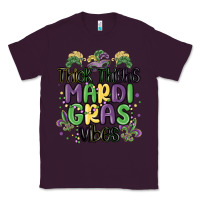 Plum thick thighs mardi gras vibes Classic Tee - MaliasSmallBusiness