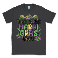 Smoke thick thighs mardi gras vibes Classic Tee - MaliasSmallBusiness