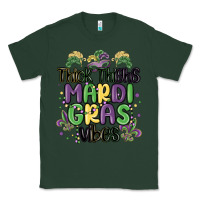 Sports Green thick thighs mardi gras vibes Classic Tee - MaliasSmallBusiness