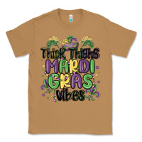 Toasted Coconut thick thighs mardi gras vibes Classic Tee - MaliasSmallBusiness