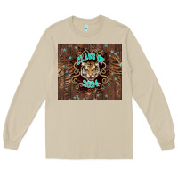 Mushroom class of 2024 tiger Long Sleeve Tee - NancyCooperArtShop