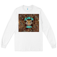 White class of 2024 tiger Long Sleeve Tee - NancyCooperArtShop