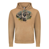 Vintage Camel classy but trashy racoon Vintage Hoodie - NancyCooperArtShop