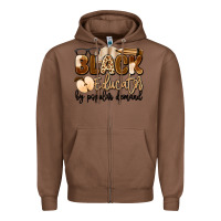 Chestnut black educator by popular demand Zipper Hoodie - Artiststas