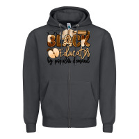 Smoke black educator by popular demand Zipper Hoodie - Artiststas