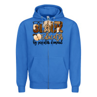 True Royal black educator by popular demand Zipper Hoodie - Artiststas
