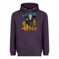 Plum Just a Little Moody Heavyweight Hoodie - texasbilliewilder