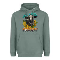 Sage Just a Little Moody Heavyweight Hoodie - texasbilliewilder
