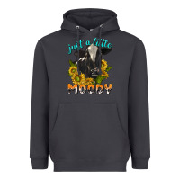 Smoke Just a Little Moody Heavyweight Hoodie - texasbilliewilder